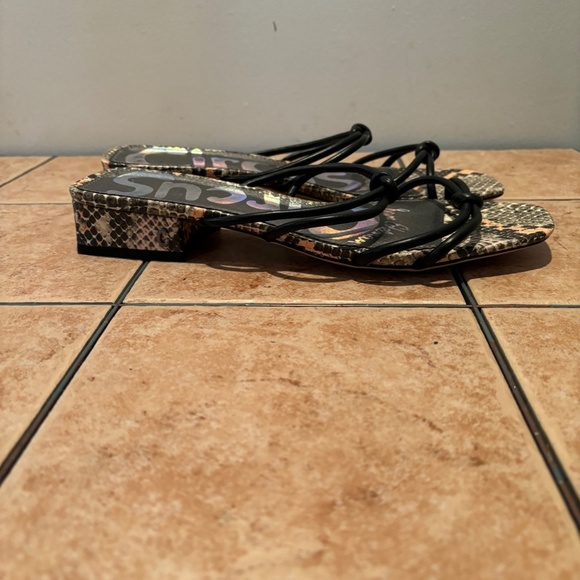 Circus by Sam Edelman Jay Block Heel Knotted Sandals Size 10 - Picture 5 of 10